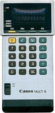 Canon Multi 8 Calculator