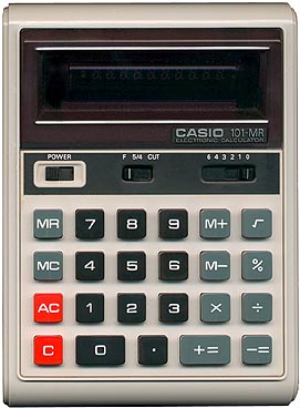 Casio 101-MR Calculator
