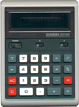 Casio 801-MR Calculator