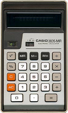 Casio 805-MR Calculator