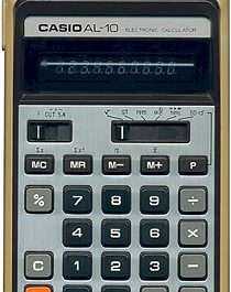 Casio AL-10 Calculator