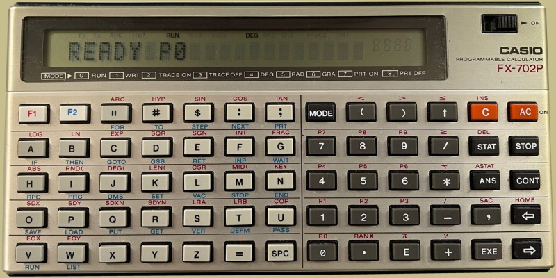 Casio FX-702P Calculator