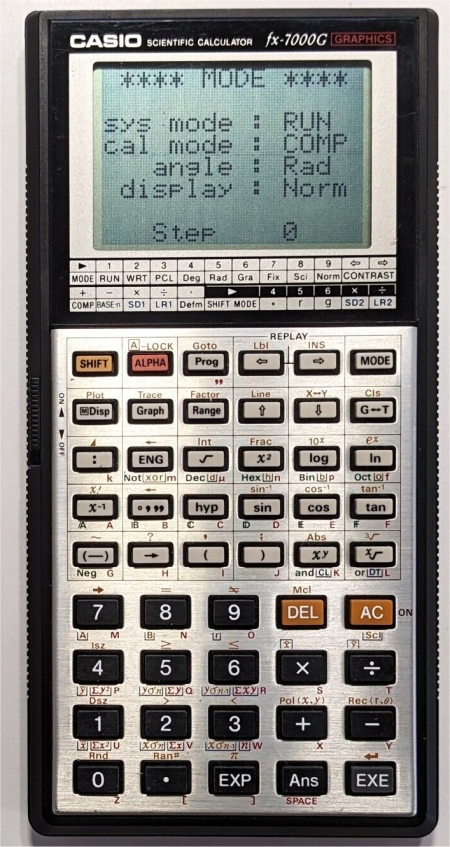 Casio FX-7000G Calculator