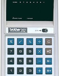 Brother 202 Calculator