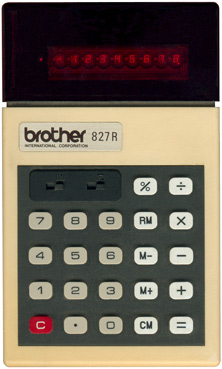Brother 827R Calculator