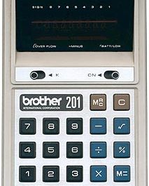 Brother 201 Calculator