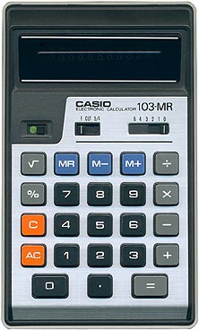 Casio 103-MR Calculator