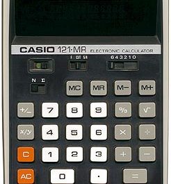 Casio 121-MR Calculator