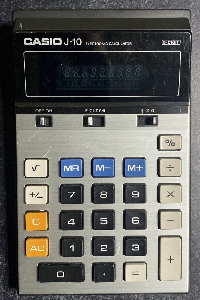 Casio J-10 Calculator