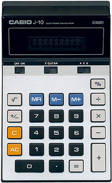 Casio J-10 Calculator