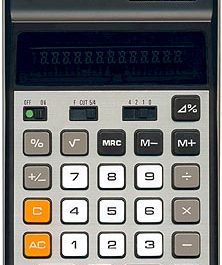 Casio J-3 Calculator