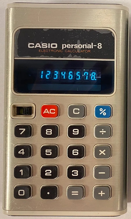 Casio Personal 8 Calculator