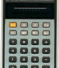Casio Memory A-1 Calculator