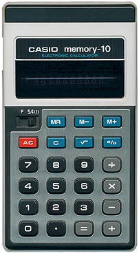 Casio Memory 10 Calculator