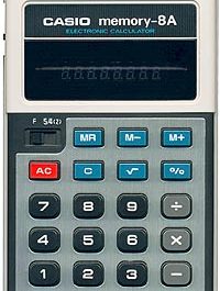 Casio Memory 8A Calculator