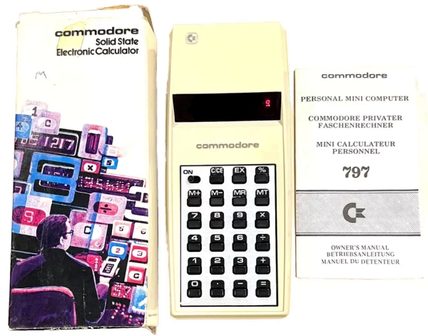 Commodore 797 Box and Manual