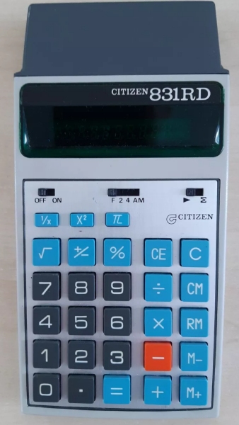 Citizen 831RD Calculator