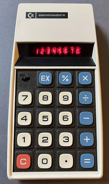 Commodore 886D Calculator Display