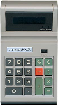 Citizen 800R Calculator