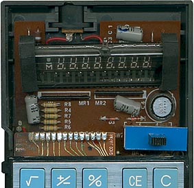 Citizen 830R Calculator Inside