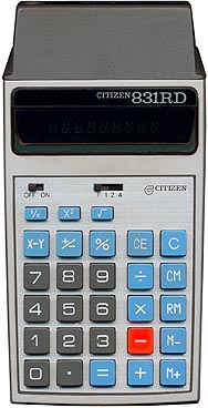 Citizen 831RD Calculator