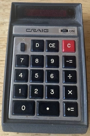 Craig 4501 Calculator