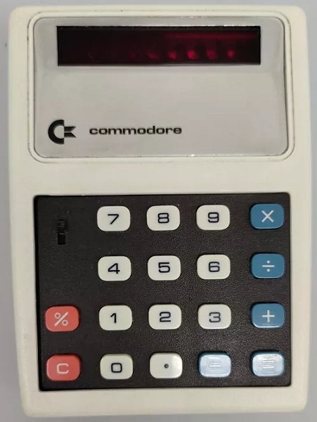 Commodore 385R Calculator Cream