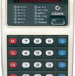 Commodore Minuteman 3 Metric Calculator